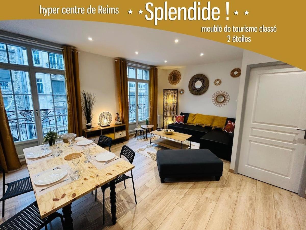 L'Etape Des Sacres Leilighet Reims Eksteriør bilde